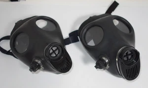 Máscaras de gas israelíes Black Diamond Simplex - Lote de 2, usadas, 40 mm OTAN, tubo de bebida - Imagen 1 de 5