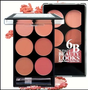 SHEGLAM Floral Flush Blush Palette 6-Color Pressed Powder Blush Palette High... - Picture 1 of 4