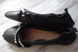 Ballerinas - Stradivarius - Gr. 37 - schwarz - flache Damen Schuhe - Bild 1 von 6