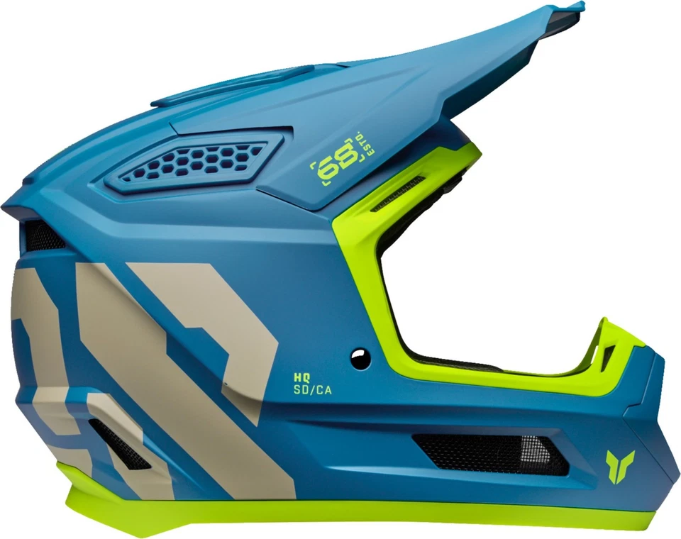 Thor Fleet Forge Youth MX Offroad Helmet Blue - Image 1 of 1
