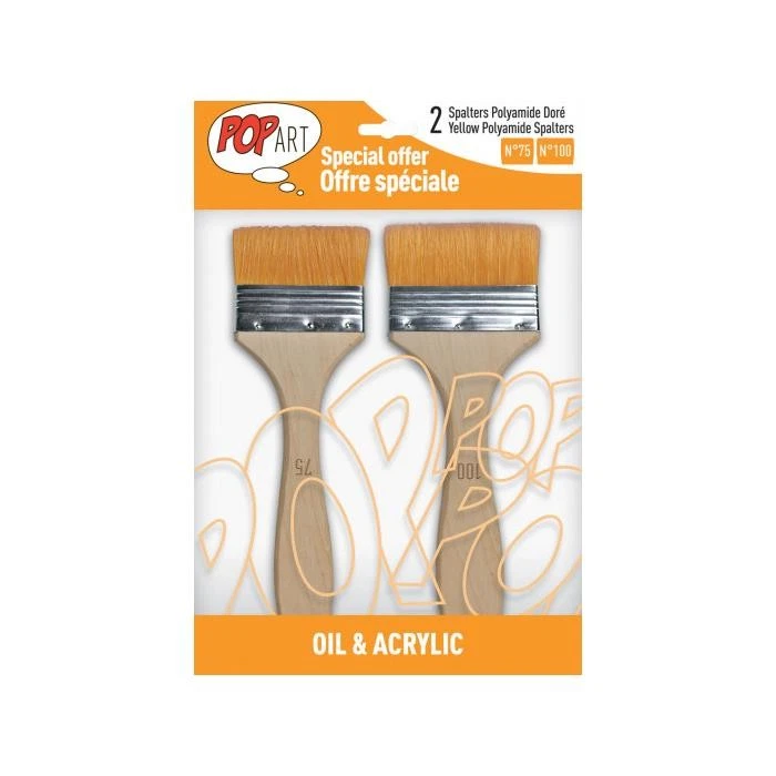 [950750] Pébéo Pochette 2 Spalters Polyamide Dore - Photo 1/1