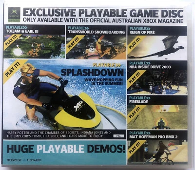 Original XBox Magazine Feb 2002 Playable Game Demo Disc #11 in Case inc. Halo - Image 1 of 4