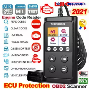 Citroen DS3 OBD2 Fahrzeug TÜV Pass Fehlercode Leser Auto Scanner Werkzeug THINKOBD UK - Bild 1 von 12