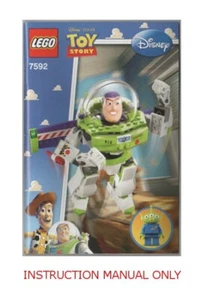 INSTRUCTIONS for LEGO 7592 - Toy Story - Construct-a-Buzz - MANUAL ONLY !! - Picture 1 of 1
