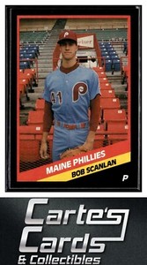 Bob Scanlan 1988 CMC Maine Phillies #9  Philadelphia Phillies