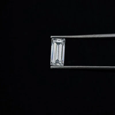 2.5 to 6 mm Baguette Brilliant Cut Lab Grown Diamond For Rings & Pendants - Image 1 of 4