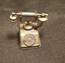 Vintage Miniature Dollhouse Metal Phone Durham Industries 1970s 