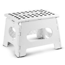 Folding Step Stool, Lightweight and Sturdy Enough to Support Adults & Safe En...