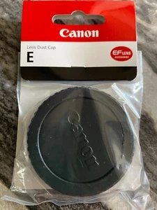 New Authentic Canon Lens Dust Cap E. EF Lens Accessories. CZ2-3671 - Picture 1 of 4