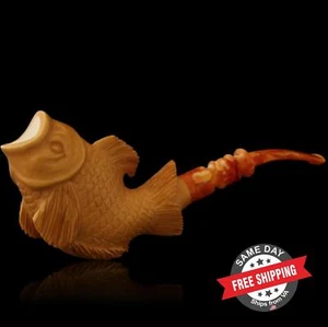 srv - Tubo de espuma de mar Koi Fish con estuche 15424 - Imagen 1 de 10