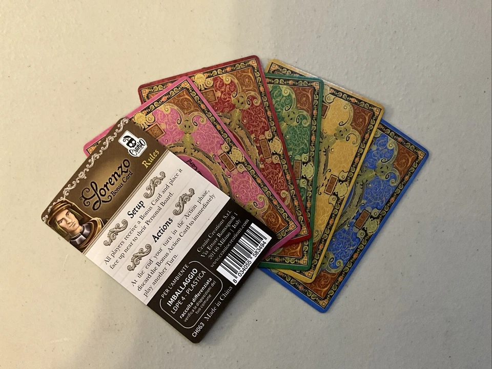Lorenzo Il Magnifico: Bonus Card Promo (2016) NEW UNOPENED for game - Image 1 of 1