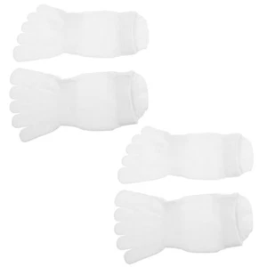 2 Pairs Men's Five Toe Socks Finger Women Athletic Ankle Man Woman - Picture 1 of 12