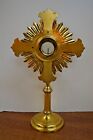 Nice Older Traditional Monstrance With Luna - 21" Ht. (Cu-M22) Chalice Co.