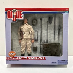 2000 G I Joe 12" WWII 155-mm Howitzer Cannon Captain Action Figure Hasbro #57733 - Picture 1 of 6