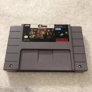Clue Super Nintendo Entertainment System SNES Game-CLEAN-TESTED- FAST SHIPPING! - Picture 1 of 3