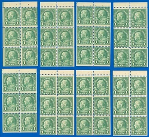 LOTE/8 Panel de folleto US SCOTT #552a, como nuevo-NH, 1 estampilla tiene dist. Goma, ¡SCV $100.00! - Imagen 1 de 1
