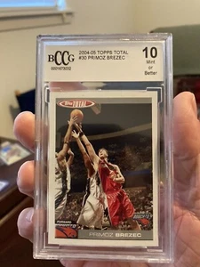 2004-05 Topps Total Basketball #30 Primoz Brezec BCCG-10 - MINT OR BETTER - Bild 1 von 2