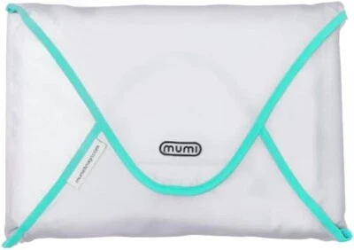 Carpeta de ropa de viaje con diseño MUMI - 14,5 x 10,5 pulgadas TURQUESA Foto 1 de 2