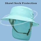 Surfing Seaside Sunscreen Cool Cap Wide-brimmed Hat Bucket Hat Quick-drying