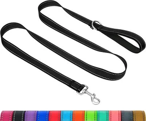 Dog Leash for Small Dogs | Double-Sided Reflective | Soft Neoprene Padded Han... - Picture 1 of 9