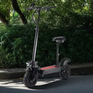 2000W Foldable Dual Motors Electric Scooter 60KM/H With Seat E Bike Commuter AU - Picture 1 of 6