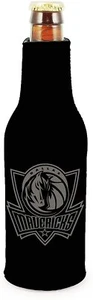 Dallas Mavericks 2-Pack Zipper Bottle Tonal Black Beverage Insulator Neoprene... - Picture 1 of 1
