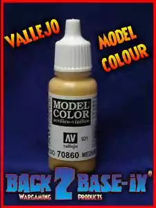 Vallejo Model Color Acrylic Paint 17ml Bottle Medium Fleshtone 70860 - Picture 1 of 1