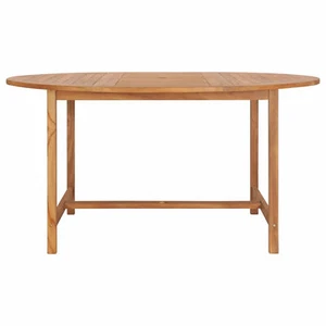 Tidyard Garden Table with Hole Patio Weather Resistant Table for Dining J6E3 - Picture 1 of 7