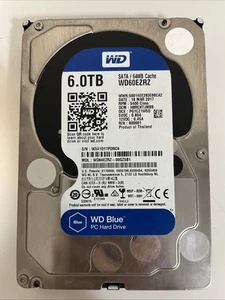 WD60EZRZ-00RWYB1 DCM: HARCKVJMBB WX21D Western Digital 6TB - Picture 1 of 3
