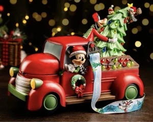 Disneyland Disney 2025 Santa Mickey Weihnachtsbaum beleuchtet LKW Popcorn Eimer - Bild 1 von 3