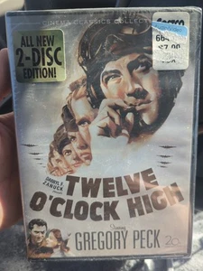 BRAND NEW Twelve O'Clock High: Gregory Peck, 2 DVD Set 1949 / 1977 / 2007 - Picture 1 of 2