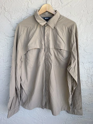 Camisa Mountain Equipment Beige Safari Ventilación Espalda Aventura Manga Larga Hombres XL’ Foto 1 de 4