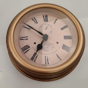 Reloj de Pared Laura Ashley Pequeño Galería Savoy 17cm Oro Crema Esfera Romana - Imagen 1 de 14