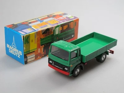 Magirus-Deutz 130 M 13 FL Pritschenwagen grün 1:50 Cursor 175 nearly mint - Bild 1 von 4