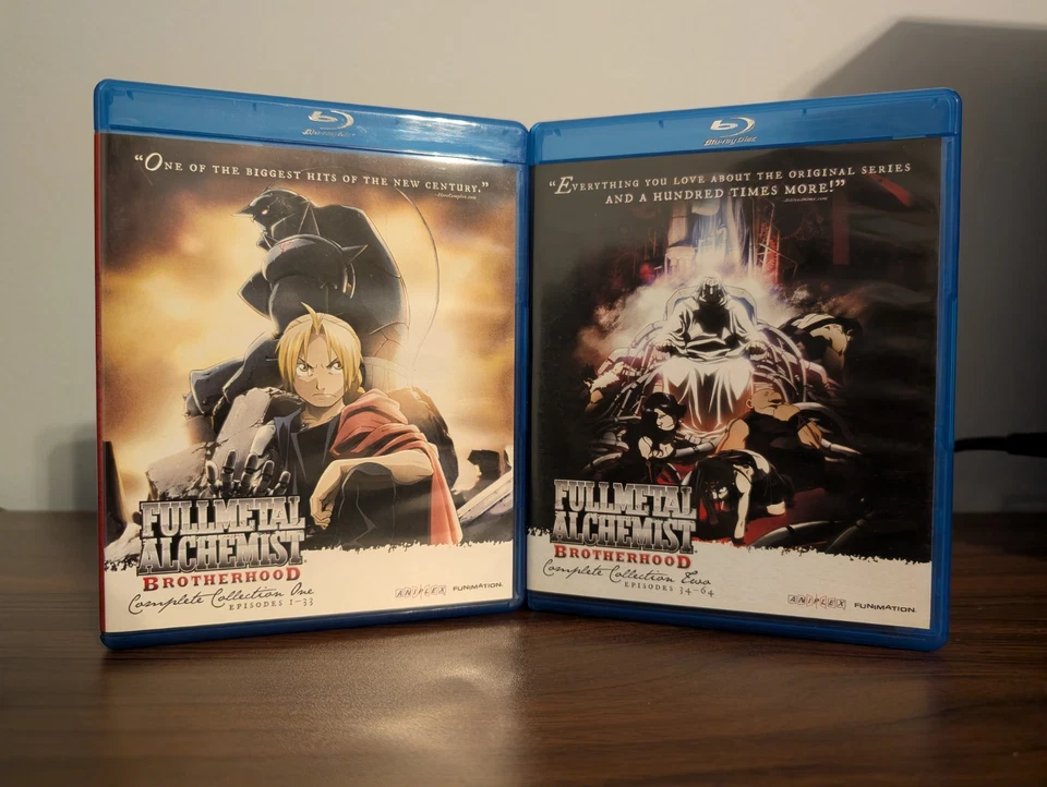 Fullmetal Alchemist Brotherhood: Blu-Ray Collection 1 & 2  (Funimation Release)  - Image 1 of 4