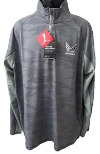 Puma Volition Signature 1/4 Zip ~ Quiet Shade ~ Size LARGE NWT (MSRP $90) - Picture 1 of 4