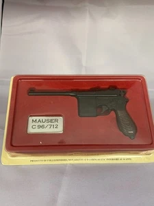 MAUSER C96/712 PISTOL MINIATURE TOY METAL VINTAGE PISTOL NEW - Picture 1 of 7