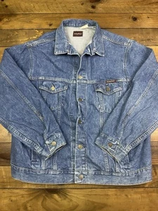 Vintage Sedgefield Herren Denim Trucker Jacke XL Blau - Bild 1 von 12