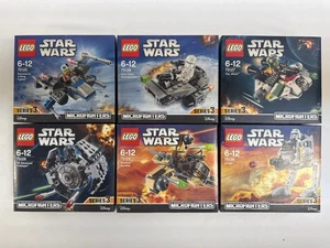 Lego Star Wars Microfighters SERIE COMPLETA 3 Los 6 Juegos Nuevo Y Precintado - Imagen 1 de 6