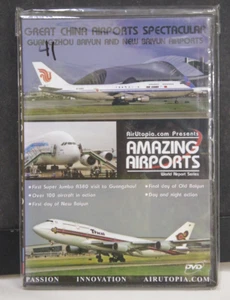 DVD Guangzhou China Airports Baiyun by AirUtopia Amazing Airports NEW Sealed - Foto 1 di 2