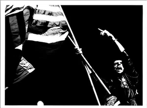 Foto de prensa 1982 rockera Alice Cooper conciertos británicos 6 x 8 - Imagen 1 de 2