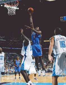 Oklahoma City Thunder Serge Ibaka Signed Autograph Auto 11x14 Photo Pic - Picture 1 of 1