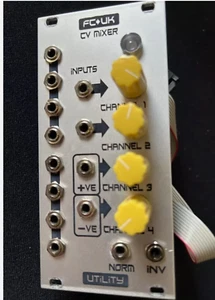 Frequency Central cv mixer / utility eurorack module 2019 - silber - Bild 1 von 2
