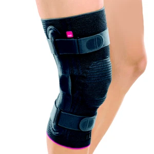 Medi knee brace Genumedi Pro Elastic Knee Brace With Joint Grey - Picture 1 of 4