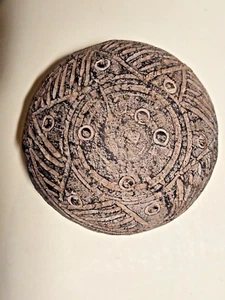 Pottery, Hand Crafted-Sphere - Primitive, West Africa Ghana - Storytelling- RARE - Picture 1 of 4