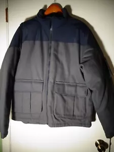 Duluth Trading Co. Gray, 80% Goose Down, Full Zip Jacket Men's Large - Picture 1 of 10