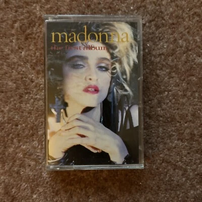 MADONNA THE FIRST ALBUM CASSETTE TAPE WARNER BROS SIRE 1983 - Image 1 of 4