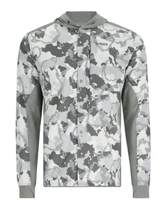Simms Men's Intruder Hoody Fishing Apparel, Regiment Camo Cinder, S - Picture 1 of 1