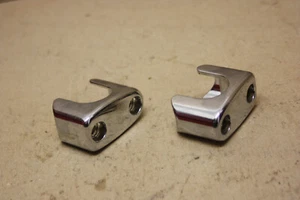 NEW Harley-Davidson Fat Handlebar Clamp for Beach Bars 56056-03A - Foto 1 di 5
