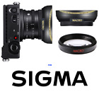 OBJECTIF ULTRA GRAND ANGLE + OBJECTIF MACRO POUR appareil photo sans miroir Sigma FP avec objectif 45 mm